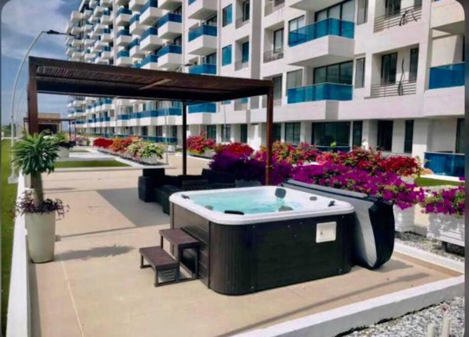 Samaria Club De Playa By Santa Marta Playa Resort, Preciosos Apartamentos En El Sector Exclusivo De Pozos Colorados Esterno foto